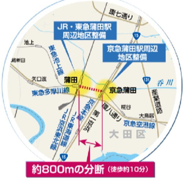 【鐵道物語】#11 東京羽田機場新交通(二):「蒲蒲線」800公尺的距離為何拖了40年?