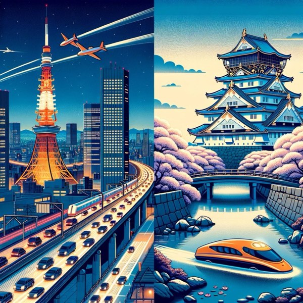 東京VS大阪:生活體驗大不同!